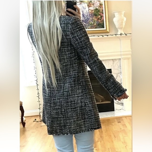 White House | Black Market Tweed Coat Size 0, NWT - Picture 5 of 11